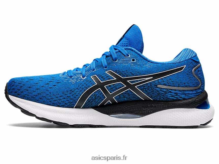 Hommes Asics gel-nimbus 24 BXL8B2920 bleu électrique/gris piémont