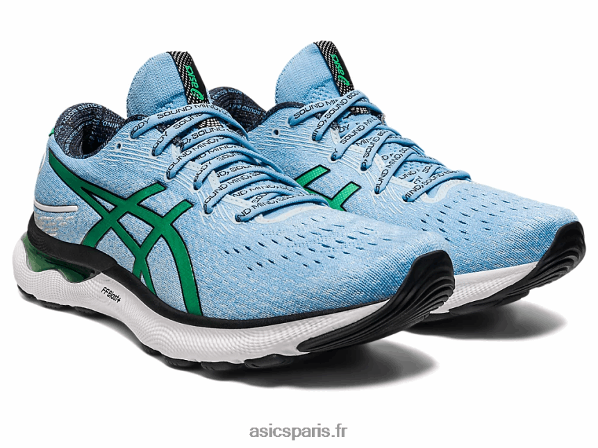 Hommes Asics gel-nimbus 24 édition limitée BXL8B21014 ciel arctique/coriandre