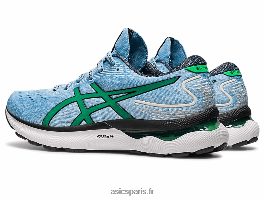 Hommes Asics gel-nimbus 24 édition limitée BXL8B21014 ciel arctique/coriandre