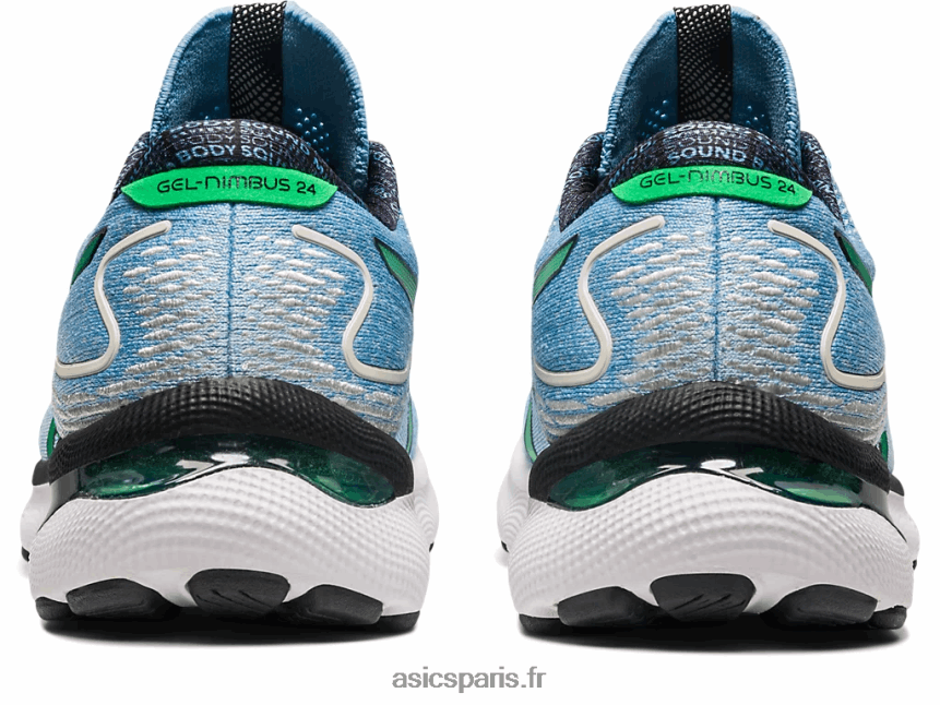 Hommes Asics gel-nimbus 24 édition limitée BXL8B21014 ciel arctique/coriandre