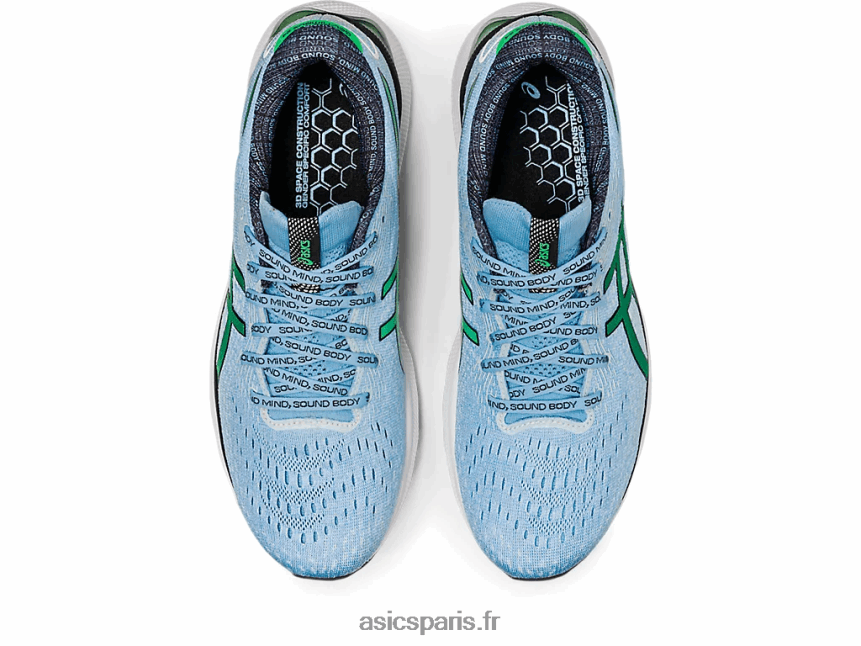 Hommes Asics gel-nimbus 24 édition limitée BXL8B21014 ciel arctique/coriandre