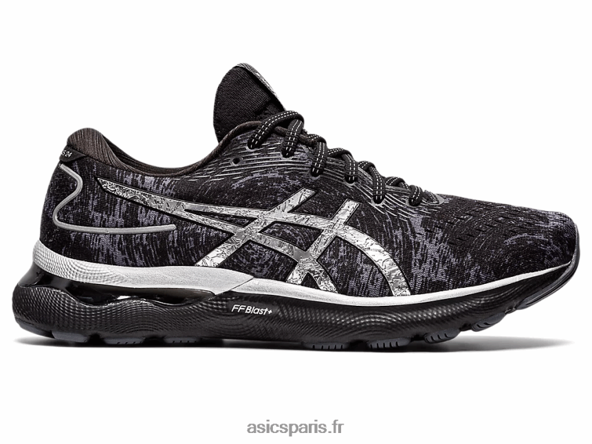 Hommes Asics gel-nimbus 24 platine BXL8B21525 gris porteur/argent pur
