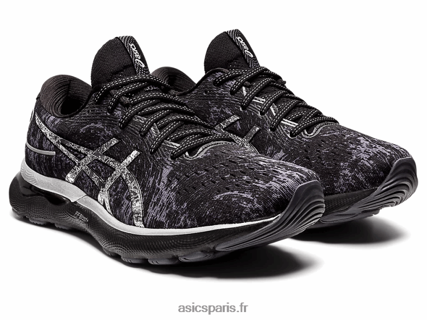 Hommes Asics gel-nimbus 24 platine BXL8B21525 gris porteur/argent pur