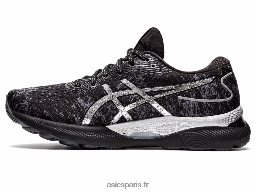 Hommes Asics gel-nimbus 24 platine BXL8B21525 gris porteur/argent pur