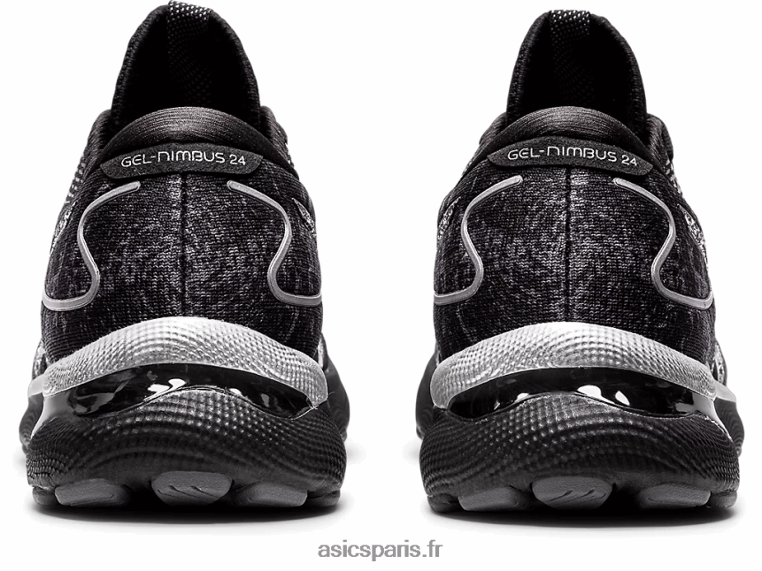 Hommes Asics gel-nimbus 24 platine BXL8B21525 gris porteur/argent pur
