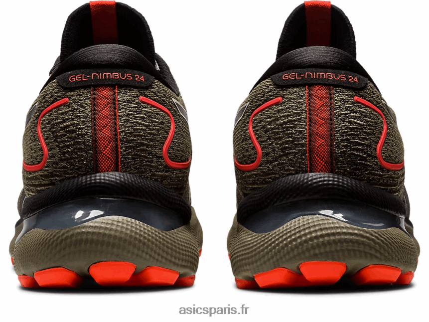 Hommes Asics gel-nimbus 24 tr BXL8B2788 baignade nature/olive
