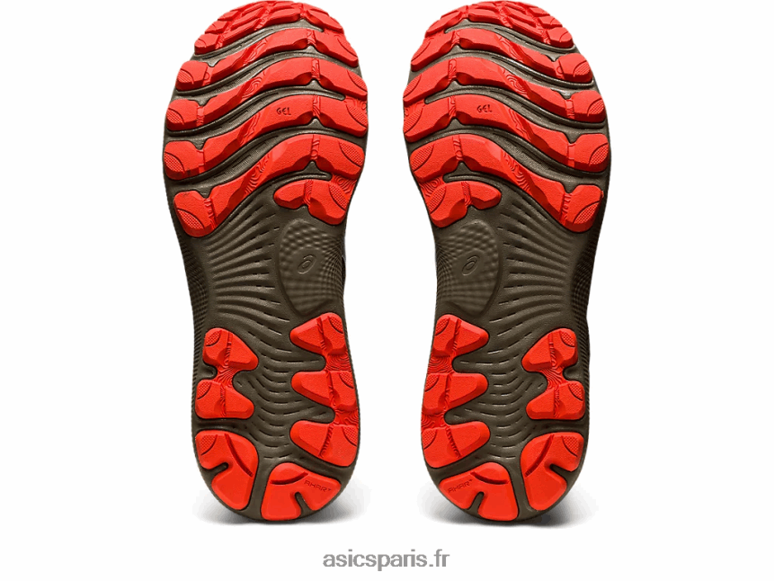 Hommes Asics gel-nimbus 24 tr BXL8B2788 baignade nature/olive