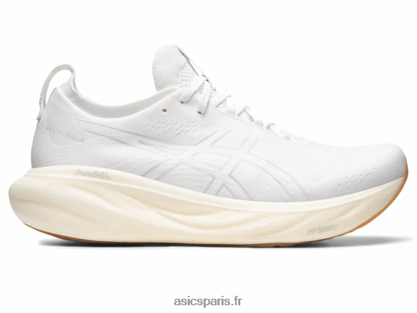 Hommes Asics gel-nimbus 25 BXL8B212 blanc