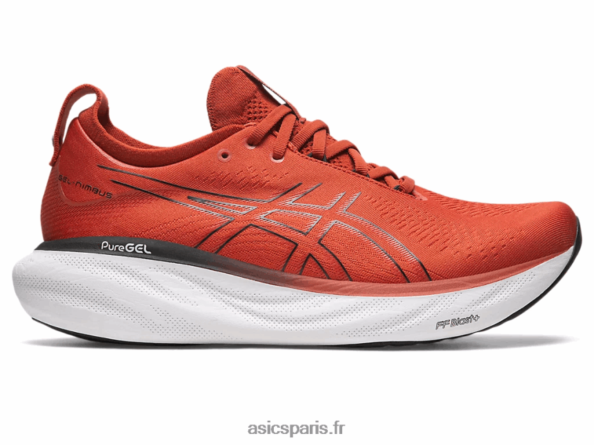 Hommes Asics gel-nimbus 25 BXL8B2337 latte aux épices/noir