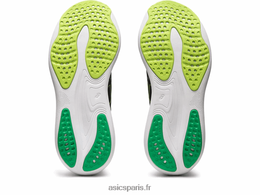 Hommes Asics gel-nimbus 25 BXL8B2339 noir/zeste de citron vert