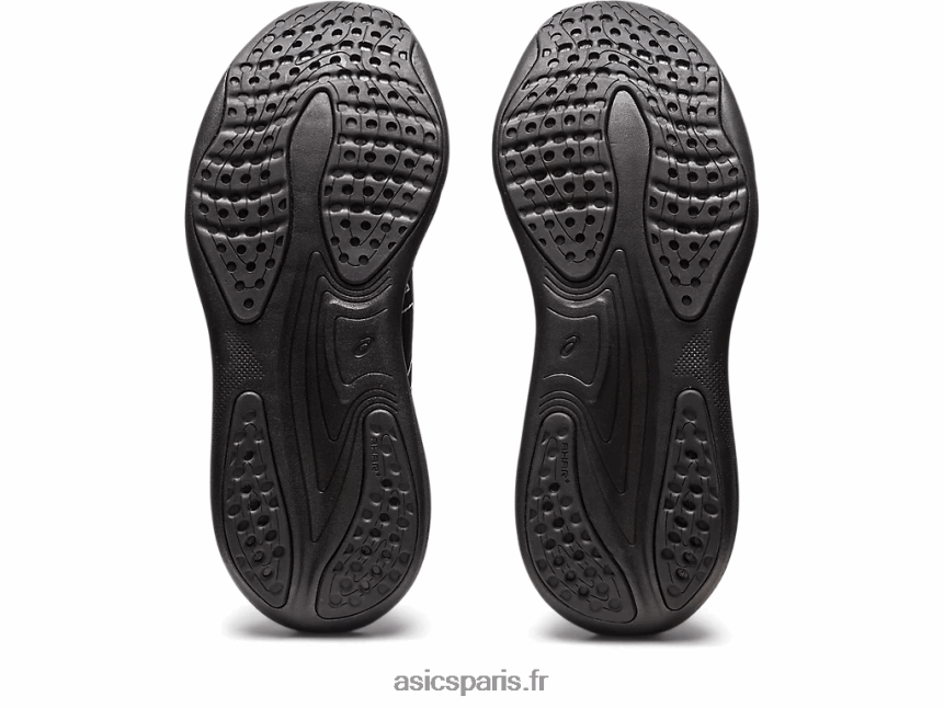 Hommes Asics gel-nimbus 25 platine BXL8B2342 noir/argent pur