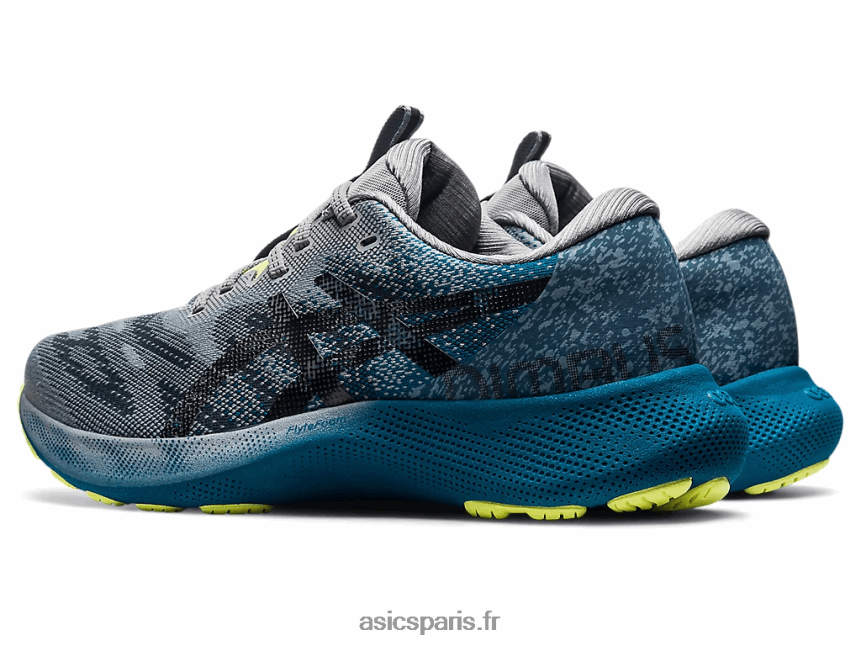 Hommes Asics gel-nimbus lite 2 BXL8B21869 sarcelle d\'eau profonde/noir