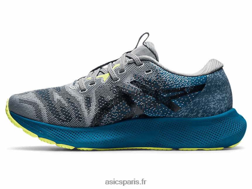 Hommes Asics gel-nimbus lite 2 BXL8B21869 sarcelle d\'eau profonde/noir