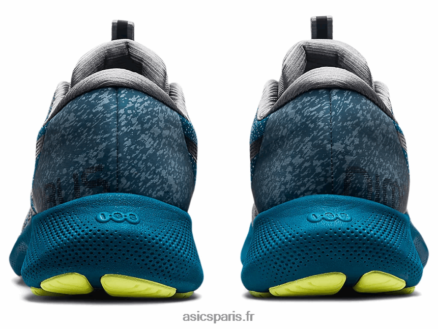 Hommes Asics gel-nimbus lite 2 BXL8B21869 sarcelle d\'eau profonde/noir