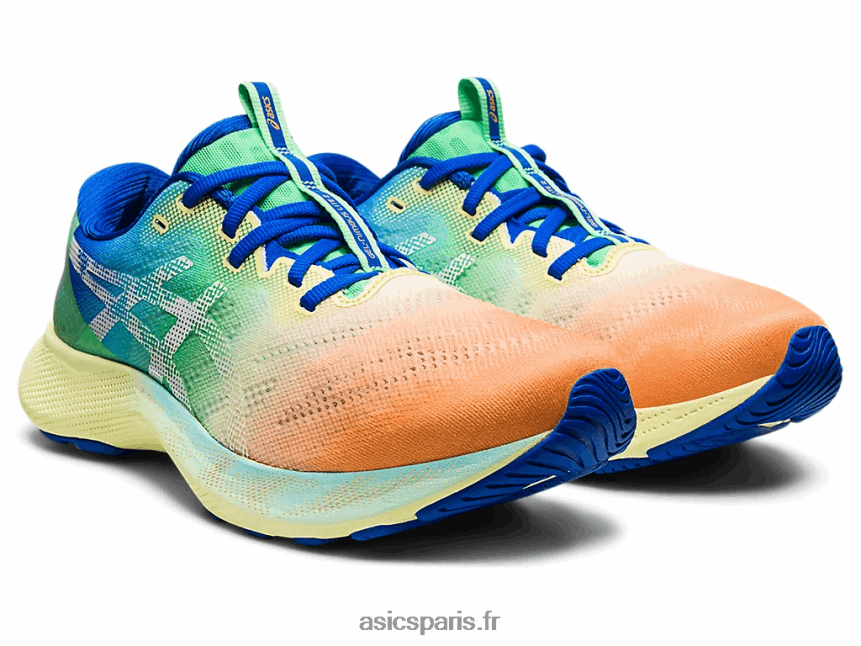 Hommes Asics gel-nimbus lite 2 lam BXL8B21942 compagnon jaune/blanc