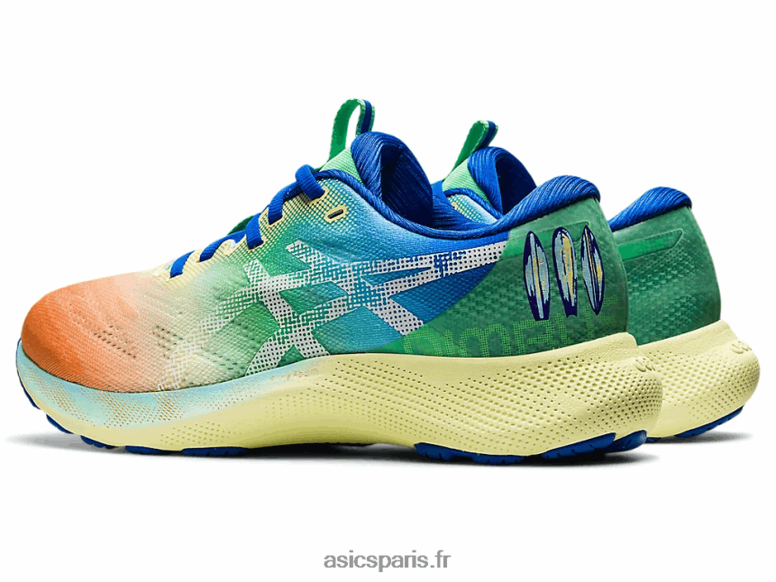 Hommes Asics gel-nimbus lite 2 lam BXL8B21942 compagnon jaune/blanc