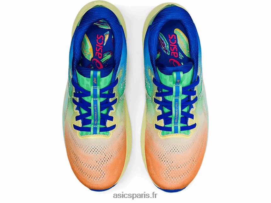 Hommes Asics gel-nimbus lite 2 lam BXL8B21942 compagnon jaune/blanc