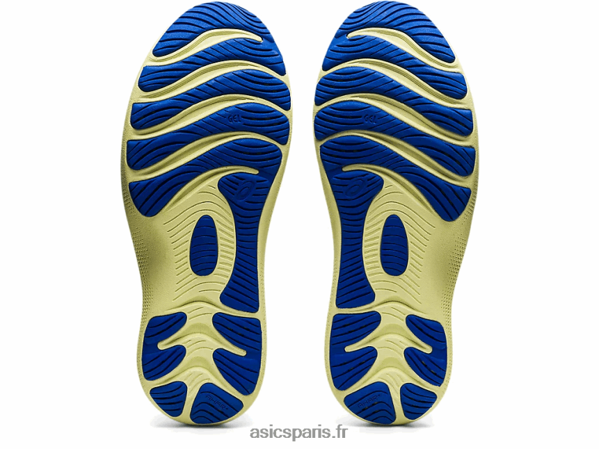 Hommes Asics gel-nimbus lite 2 lam BXL8B21942 compagnon jaune/blanc