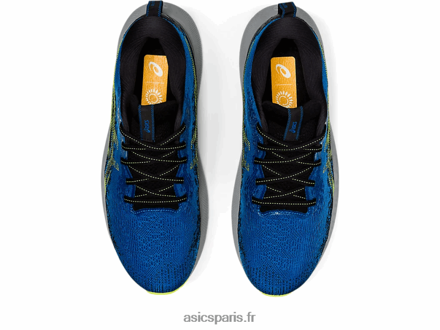 Hommes Asics gel-nimbus lite 3 BXL8B21572 route du lac/vert de danger