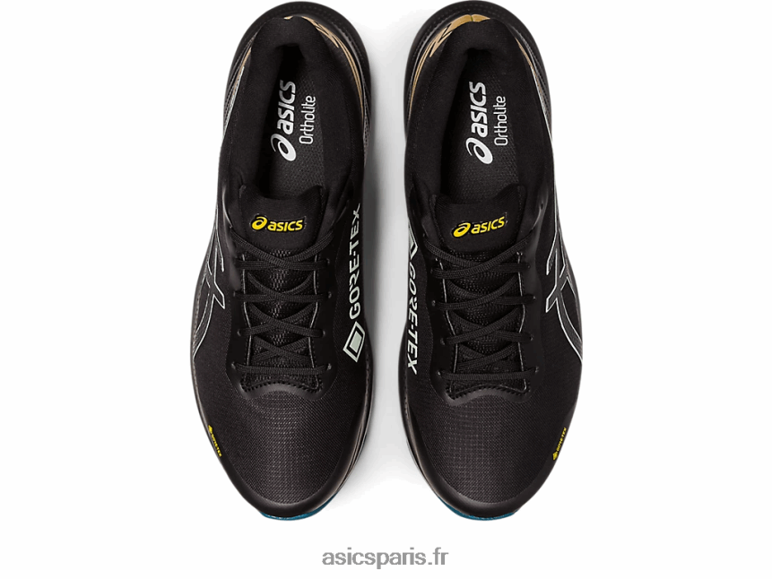Hommes Asics gel pulse 14 gtx BXL8B2518 noir/vert murmure