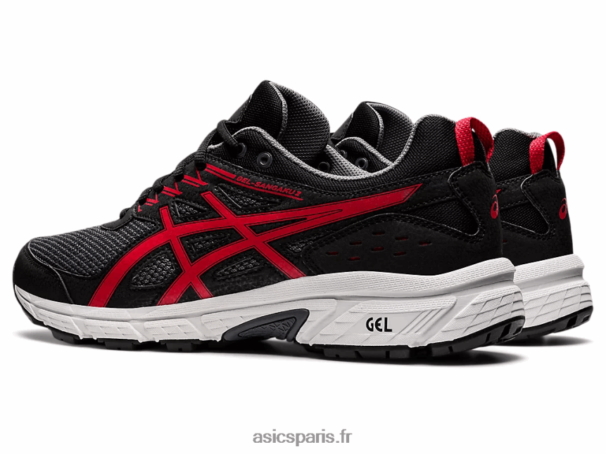 Hommes Asics gel-sangaku 2 BXL8B2592 métropole/rouge électrique