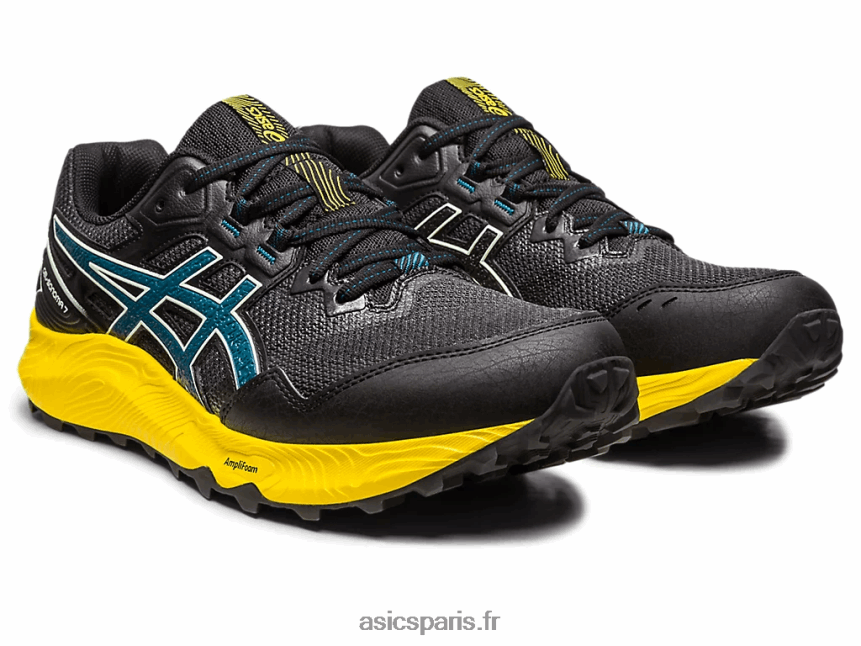 Hommes Asics gel-sonoma 7 BXL8B2254 gris graphite/sarcelle d\'encre
