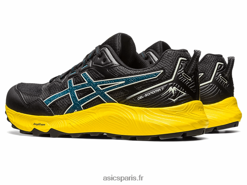 Hommes Asics gel-sonoma 7 BXL8B2254 gris graphite/sarcelle d\'encre