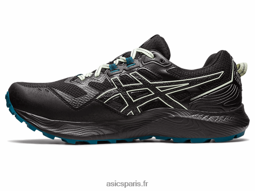 Hommes Asics gel sonoma 7 gtx BXL8B2244 noir/sarcelle d\'encre