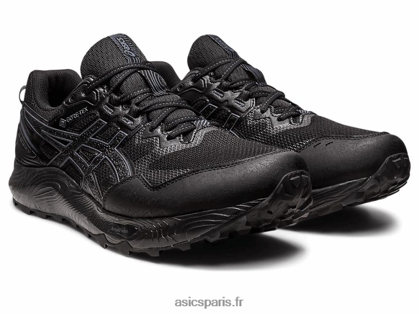 Hommes Asics gel sonoma 7 gtx BXL8B2271 noir/gris porteur