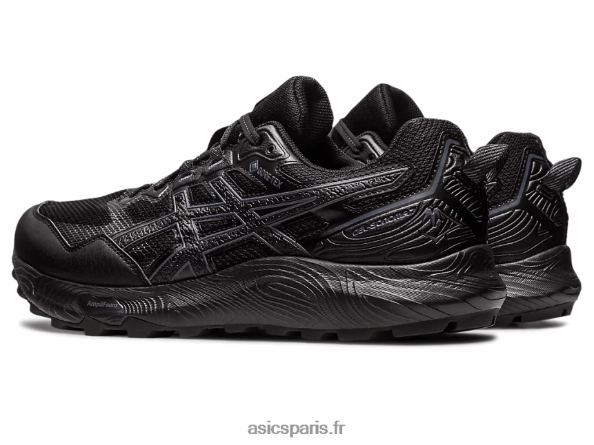 Hommes Asics gel sonoma 7 gtx BXL8B2271 noir/gris porteur