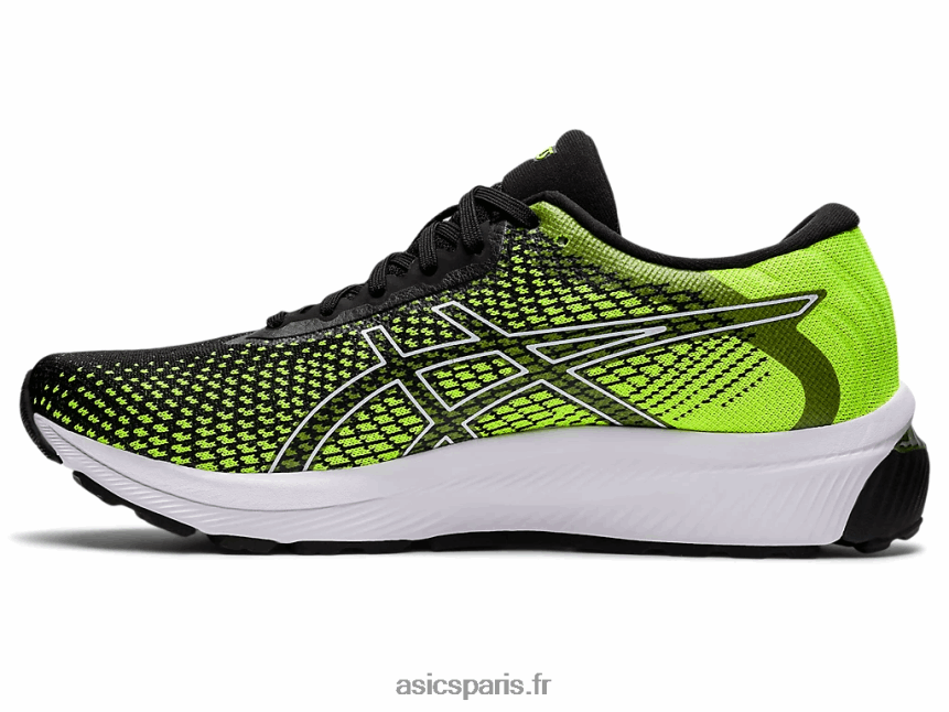 Hommes Asics gel-stratus 2 tricot BXL8B2686 jaune sécurité/noir
