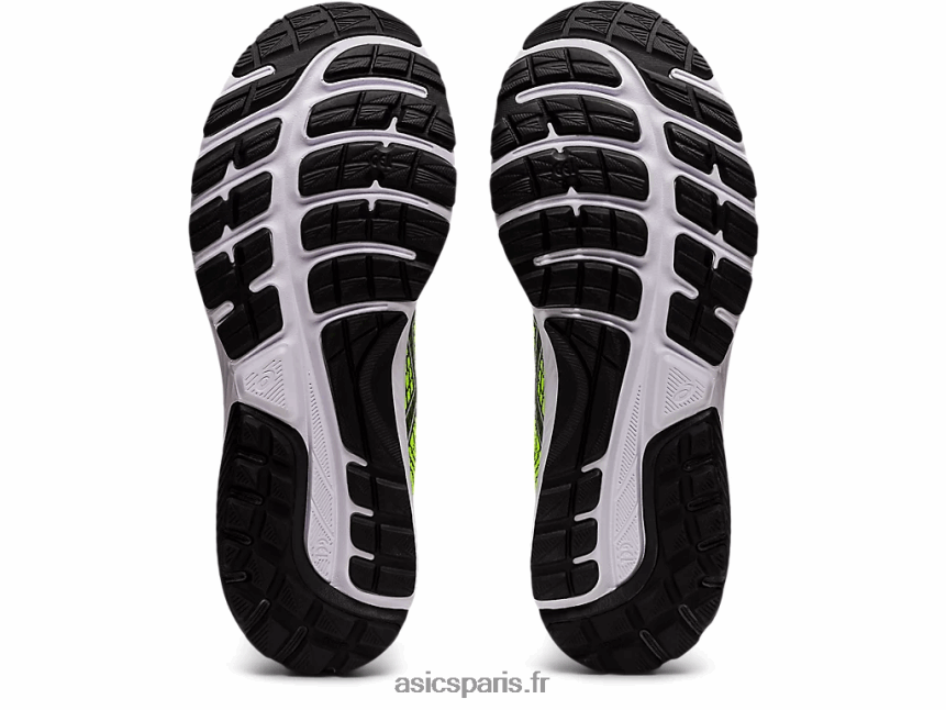Hommes Asics gel-stratus 2 tricot BXL8B2686 jaune sécurité/noir