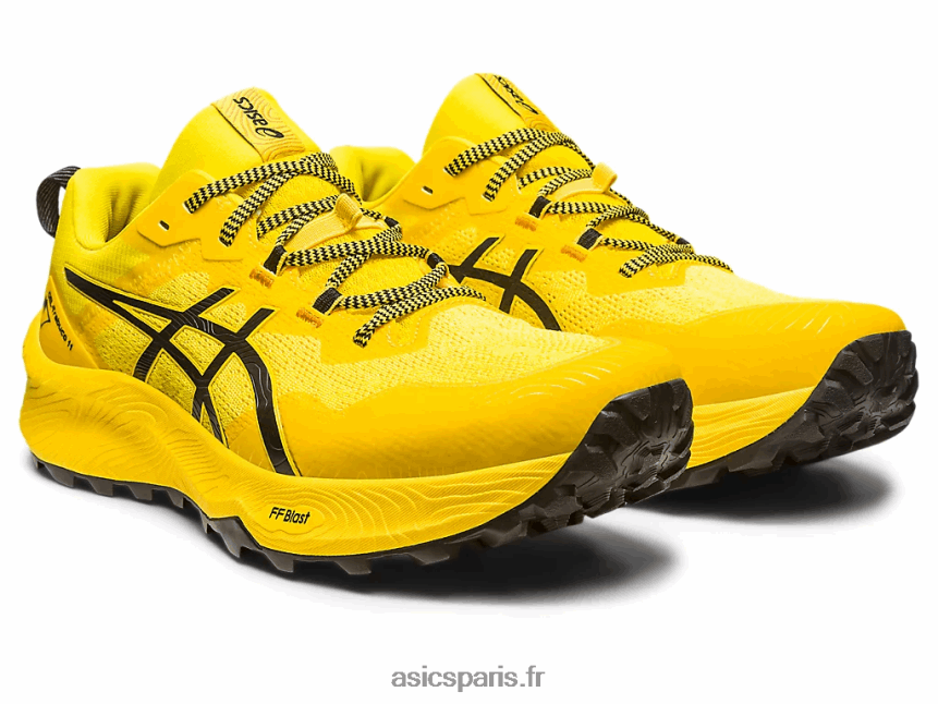 Hommes Asics gel-trabuco 11 BXL8B2230 jaune d\'or/noir
