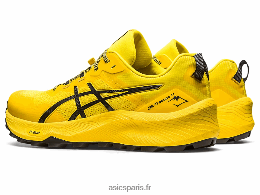 Hommes Asics gel-trabuco 11 BXL8B2230 jaune d\'or/noir