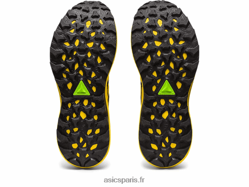 Hommes Asics gel-trabuco 11 BXL8B2230 jaune d\'or/noir