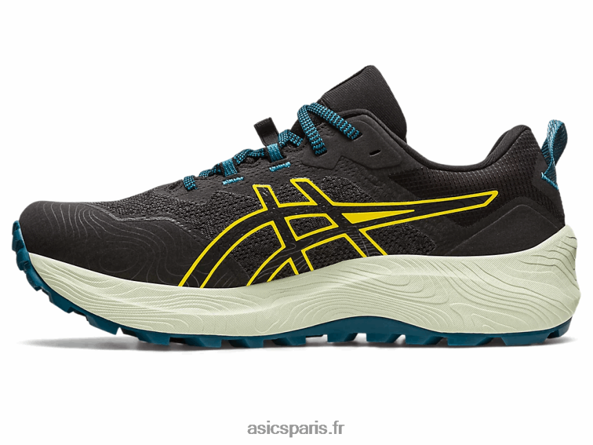 Hommes Asics gel-trabuco 11 gtx BXL8B253 noir/jaune doré