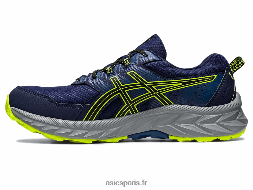 Hommes Asics gel-venture 9 BXL8B2107 caban/jaune de sécurité