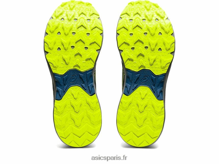 Hommes Asics gel-venture 9 BXL8B2107 caban/jaune de sécurité