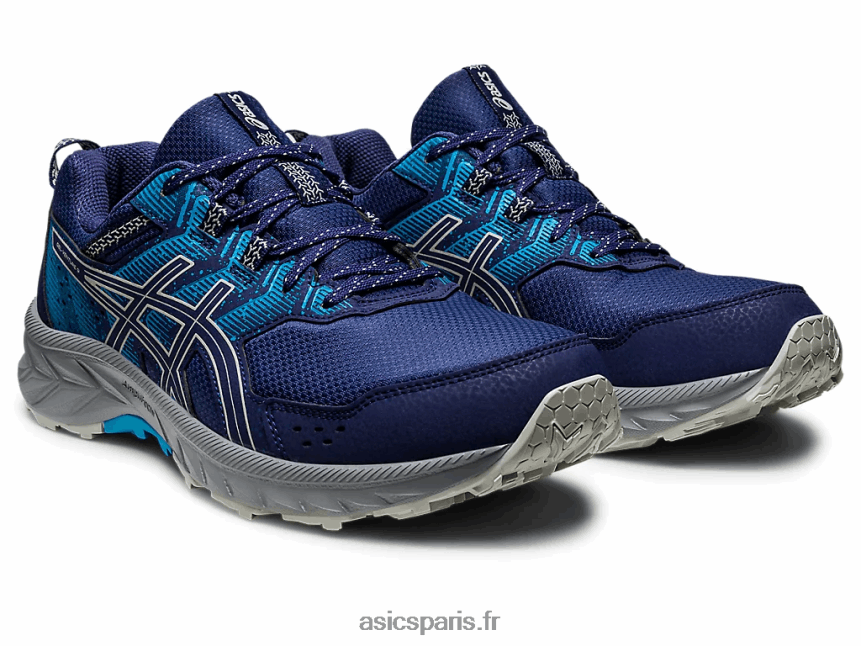 Hommes Asics gel-venture 9 BXL8B2108 bleu indigo/sauge clair