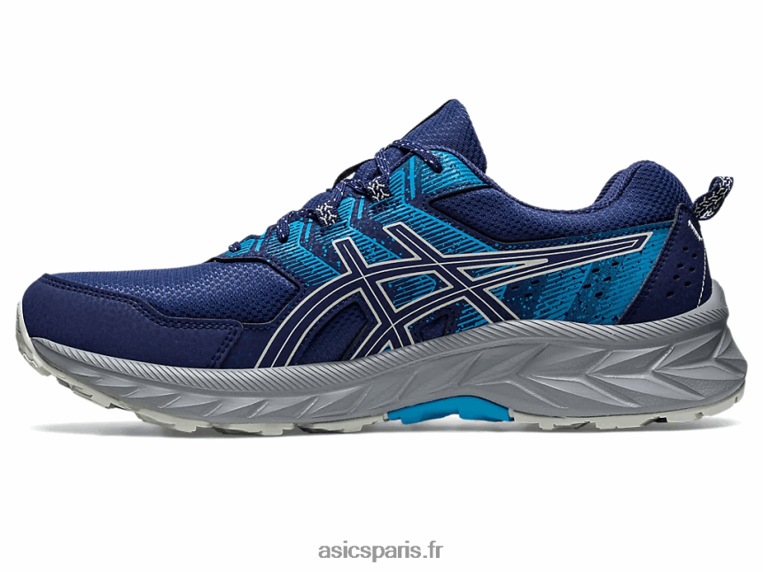 Hommes Asics gel-venture 9 BXL8B2108 bleu indigo/sauge clair