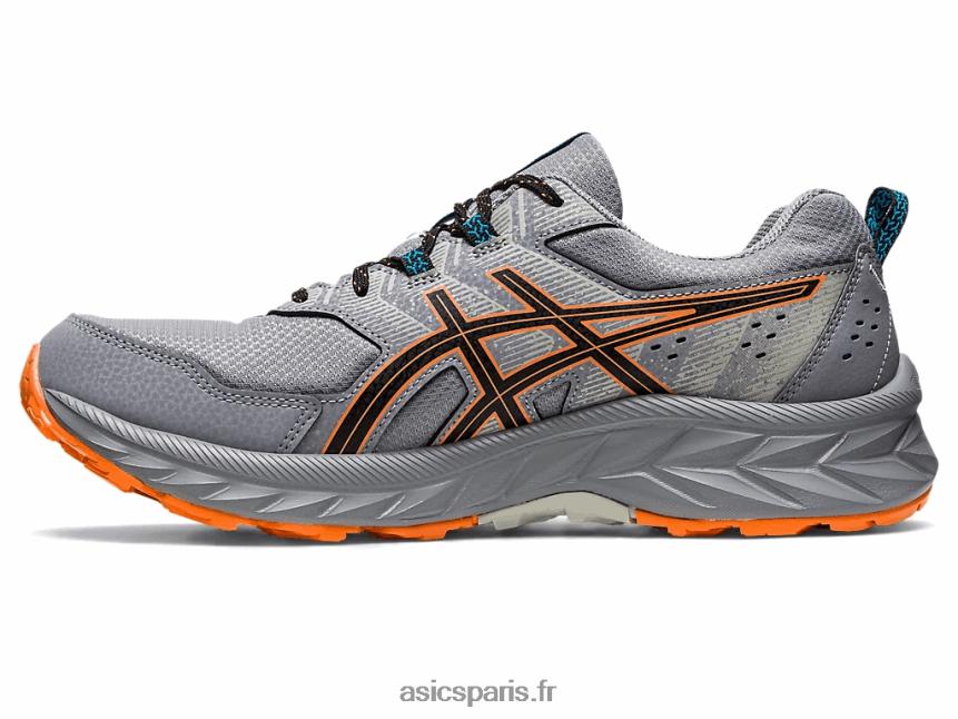Hommes Asics gel-venture 9 BXL8B275 feuille de roche/pêche soleil