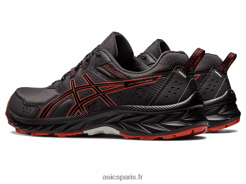 Hommes Asics gel-venture 9 BXL8B284 gris graphite/latte aux épices