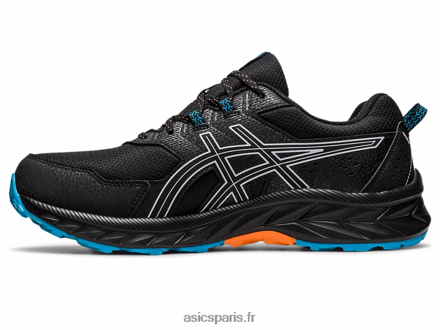Hommes Asics gel-venture 9 étanche BXL8B2129 noir/violet crépuscule
