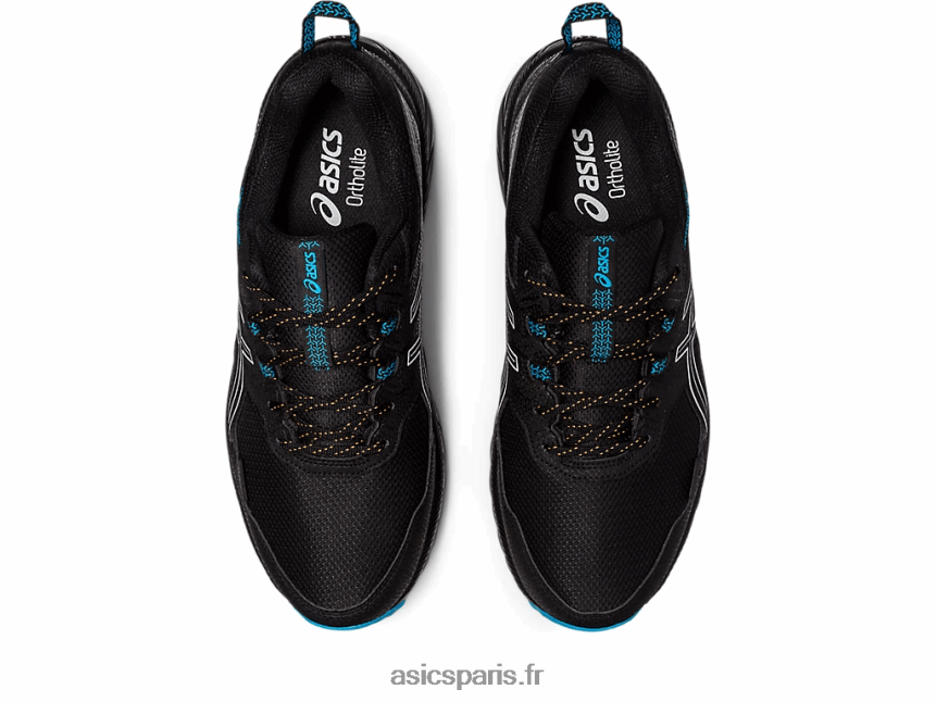 Hommes Asics gel-venture 9 étanche BXL8B2129 noir/violet crépuscule