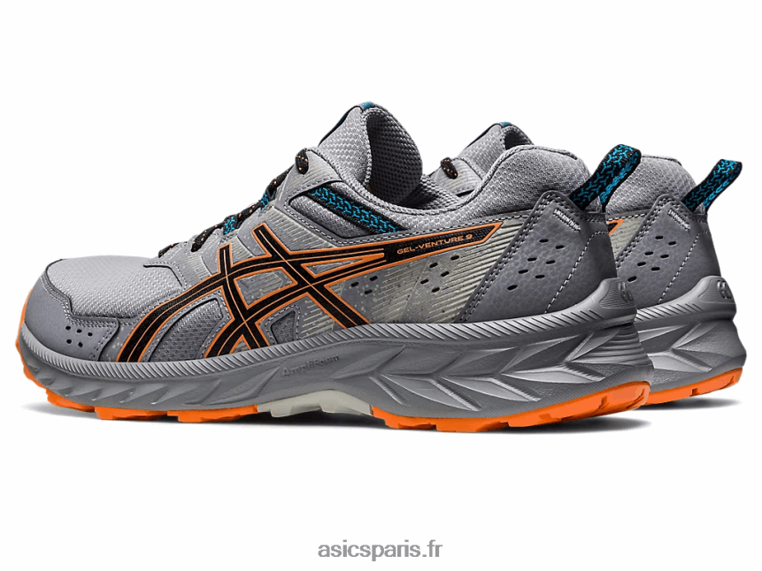 Hommes Asics gel-venture extra large BXL8B298 feuille de roche/pêche soleil