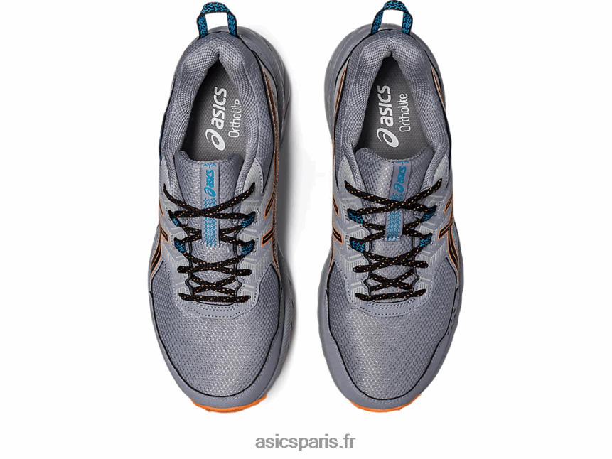 Hommes Asics gel-venture extra large BXL8B298 feuille de roche/pêche soleil