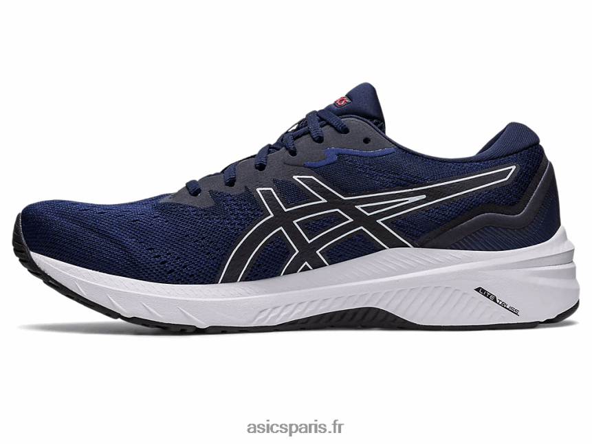 Hommes Asics gt-1000 11 de large BXL8B2495 bleu indigo/minuit
