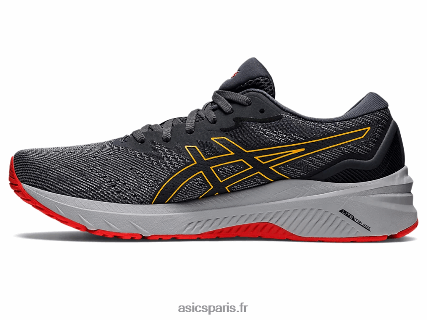 Hommes Asics gt-1000 11 de large BXL8B2950 tôle/noir