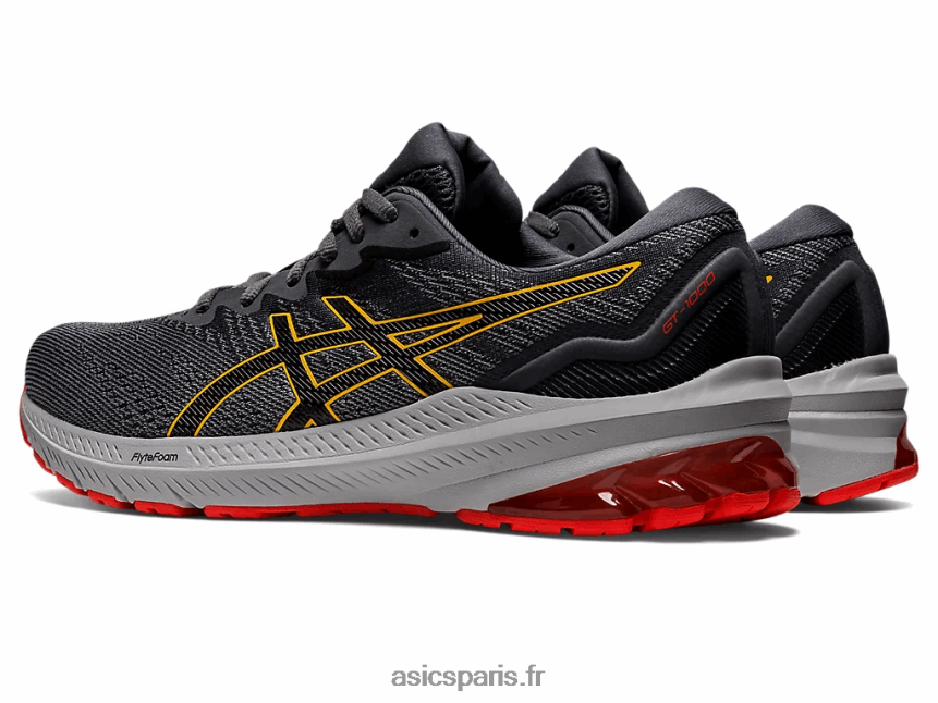 Hommes Asics gt-1000 11 extra large BXL8B2601 tôle/noir