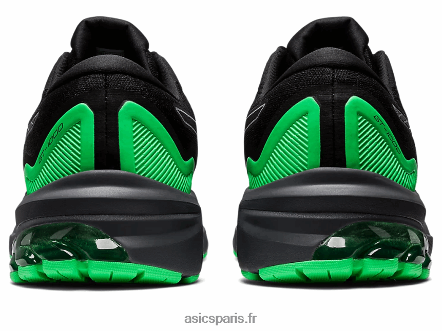 Hommes Asics gt-1000 11 lite-show BXL8B2730 noir/nouvelle feuille